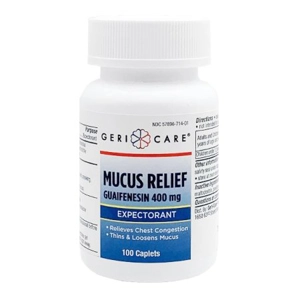 Cold and Cough Relief 400 mg Strength Tablet 100 Mucinex