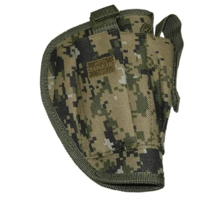 Woodland Digital Camo Gun Belt Holster Right Handed Size 6