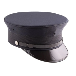 Fire Stove Top Traditional Bell Crown Black Braid Cap Midn..