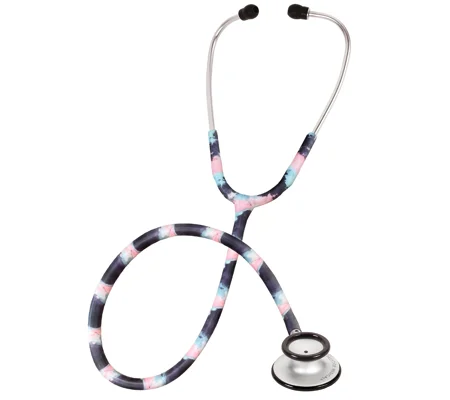 Clinical Lite Dual Head Stethoscope Tie Dye Supernova