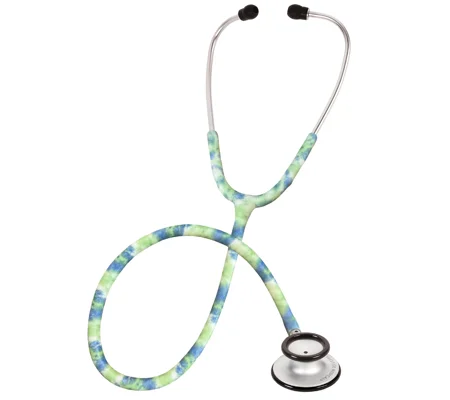Clinical Lite Dual Head Stethoscope Tie Dye Tropical Reef