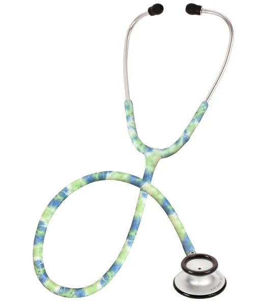 Clinical Lite Dual Head Stethoscope Tie Dye Tropical Reef