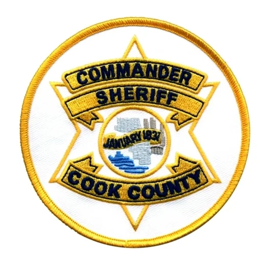 IL Illinois Cook County Sheriffs Police Patch Commander