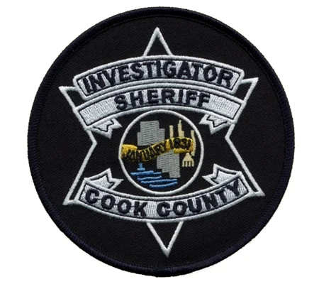 IL Illinois Cook County Sheriffs Patch Investigator