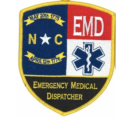 NC North Carolina Emergency Medical Dispatcher EMD Patch