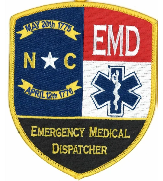 NC North Carolina Emergency Medical Dispatcher EMD Patch