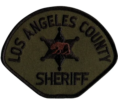 CA California Los Angeles County Sheriff Shoulder Patch Subdued