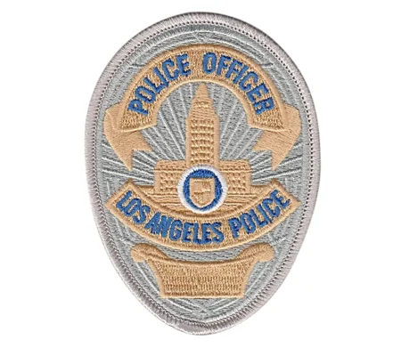 CA California Los Angeles Police LAPD Badge Patch Officer