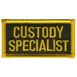 CA California San Bernardino Custody Specialist Patch