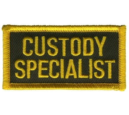 CA California San Bernardino Custody Specialist Patch
