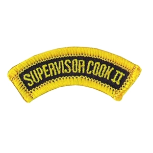 CA California Department of Corrections Patch Arc Supervisor Cook II