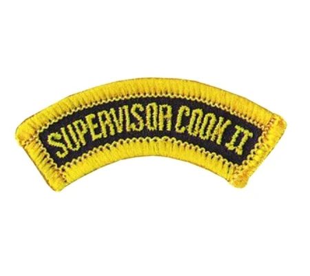 CA California Department of Corrections Patch Arc Supervisor Cook II