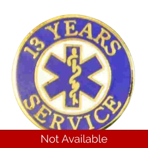 Insignia Tac Pin SOL Star of Life Years Service 13