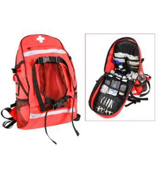 Backback Trauma Medical Bag with Optional Supplies Stocked
