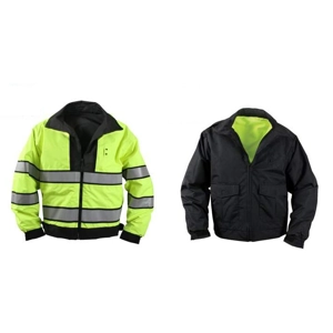 Reversible Hi-visibility Uniform Jacket Coat