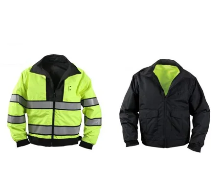 Reversible Hi-visibility Uniform Jacket Coat
