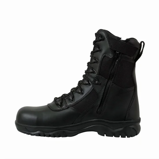 8” Forced Entry Side Zip Tactical Boot