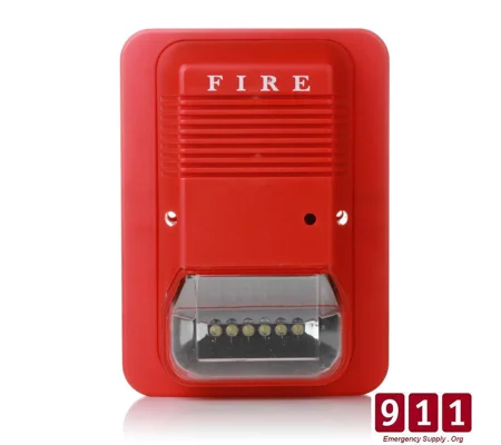 Fire Alarm Strobe Siren