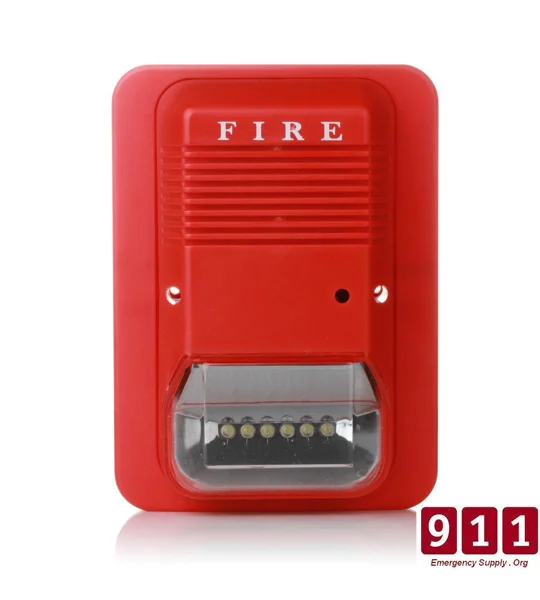 Fire Alarm Strobe Siren