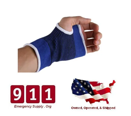 Palm Wrist Hand Support Glove Elastic Brace Sleeve