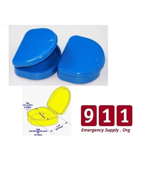Denture Retainer Case Orthodontic Box Storage