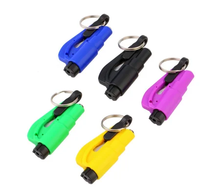 Keychain Window Punch Breaker / Seatbelt Cutter