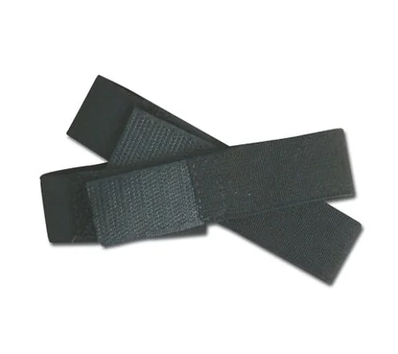 1'' Boot Blousers Velcro Blousing Garters Pair Black