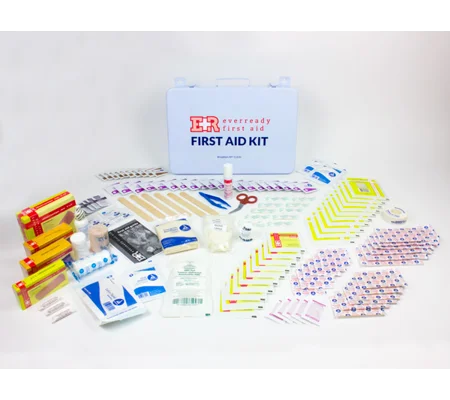 First Aid Kit 50 Person Metal Case