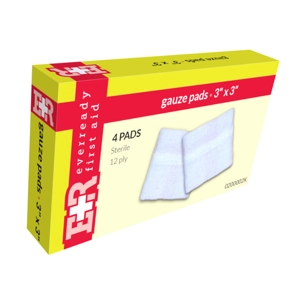 Kit Box Refill 3 X 3 Gauze Pads