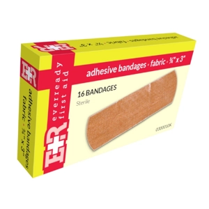 Kit Box Refill Fabric Adhesive Bandage 3/4 X 3 - 16