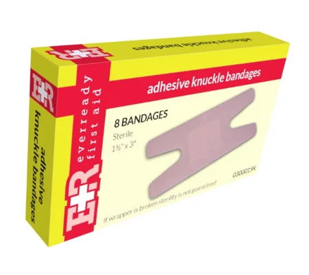 Kit Box Refill Fabric Adhesive Bandage Knuckle - 8