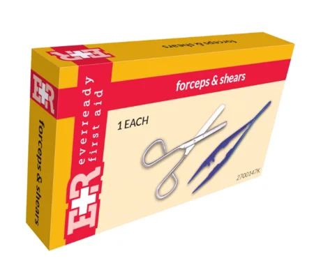 Kit Box Refill Forceps & Scissors