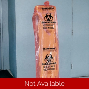 Backboard Biohazard Bag 24 x 86 Inch