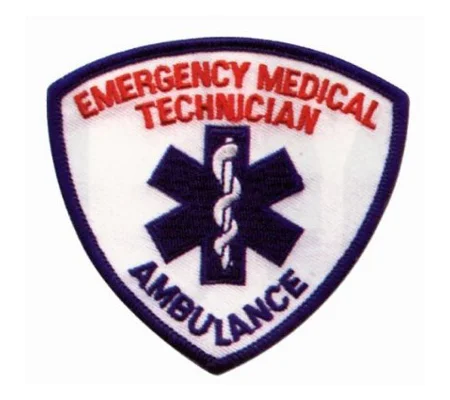 Emt Ambulance White Blue Red