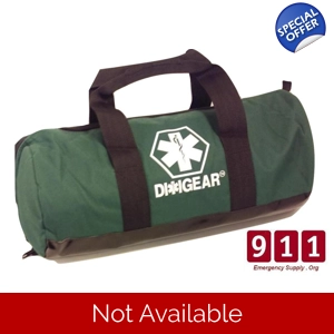 O2 Oxygen Cylinder Trauma Response Bag Clamshell