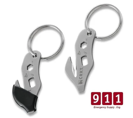 Emergency Key Ring Seat Belt Cutter O2 Wrench KERT CRKT