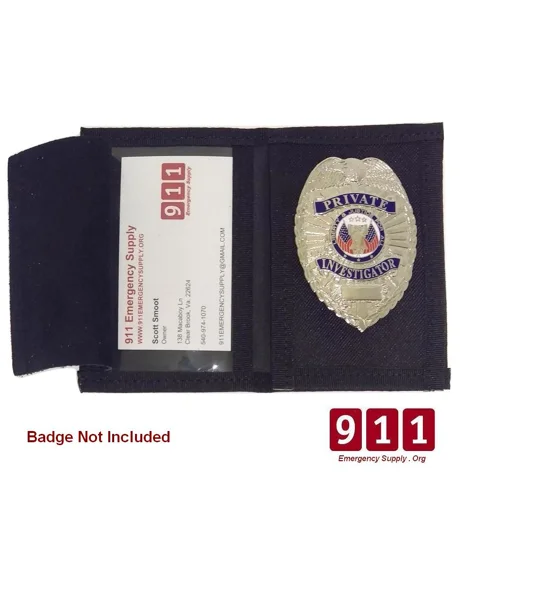 Nylon Flip Out Badge Case