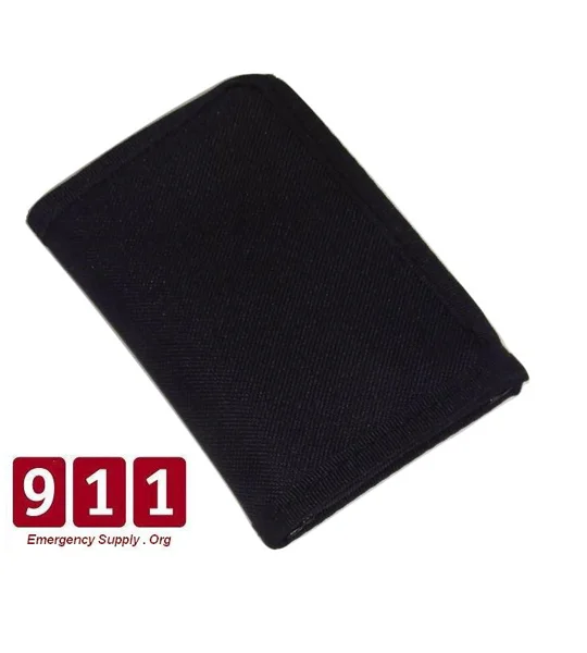 Tri Fold Wallet Nylon Flip Out Badge Case