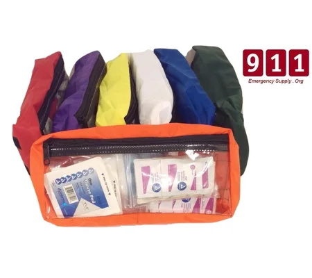 Broselow Hinkle Pediatric System Bag Color Coded Inserts Kit