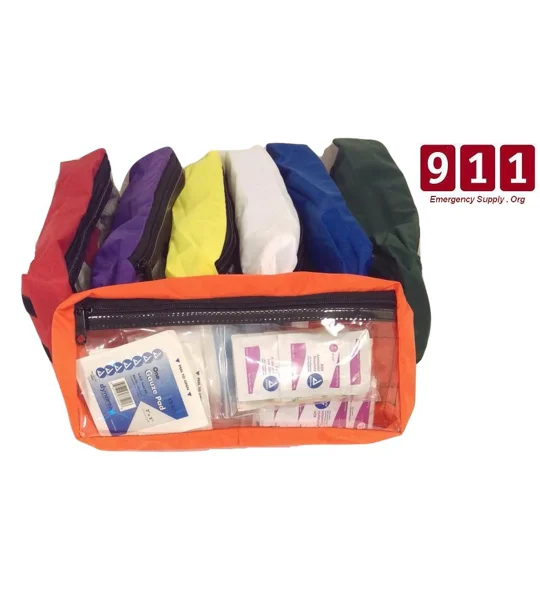 Broselow Hinkle Pediatric System Bag Color Coded Inserts Kit