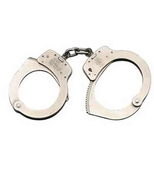 Smith and Wesson Model 100 - Chain Handcuff Nickel