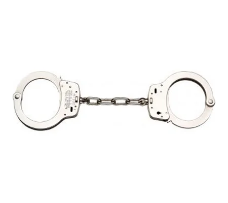 S&W 100L Nickel Chain Extra Link Cuff