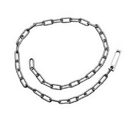 Chain Restraint Waist Belt with Rectangular Link