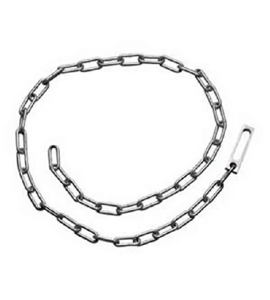 Chain Restraint Waist Belt with Rectangular Link