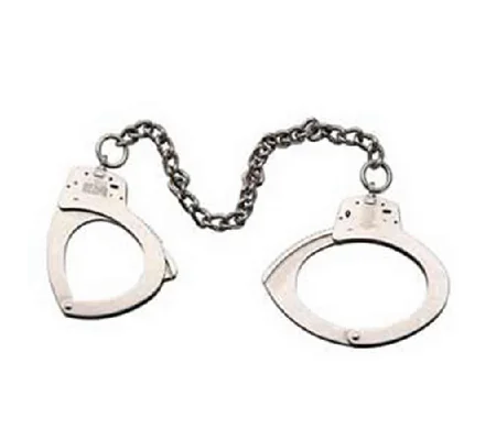 S&W 1900 Nickel Leg Irons