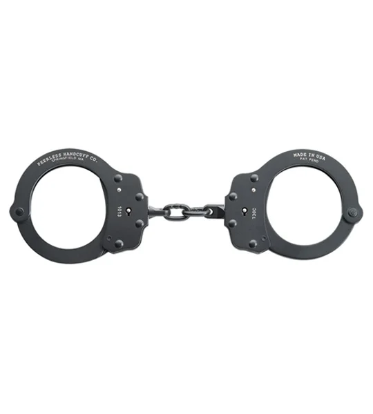 Peerless 730C Superlite Chain Link Handcuffs Black