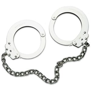 Peerless 705C Oversized Leg Irons Nickle