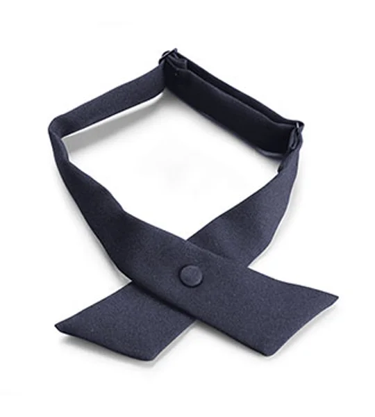 Crossover Women's Female Girls Dress Uniform Tie Midnight Blue