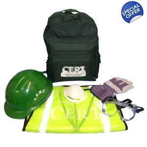 Basic 5 Compartment Backpack CERT Kit 1