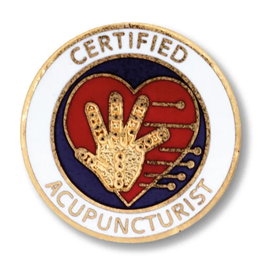 Certified Acupuncturist Pin